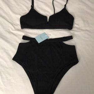 Cupshe Bright Star High-waisted Bikini Set